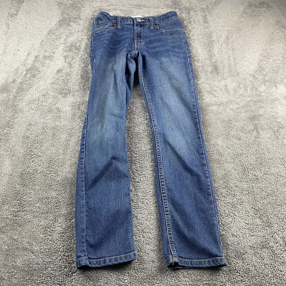 Levis 511 Jeans Youth 12 Reg 26x27* Blue Slim Flex Stretch Denim